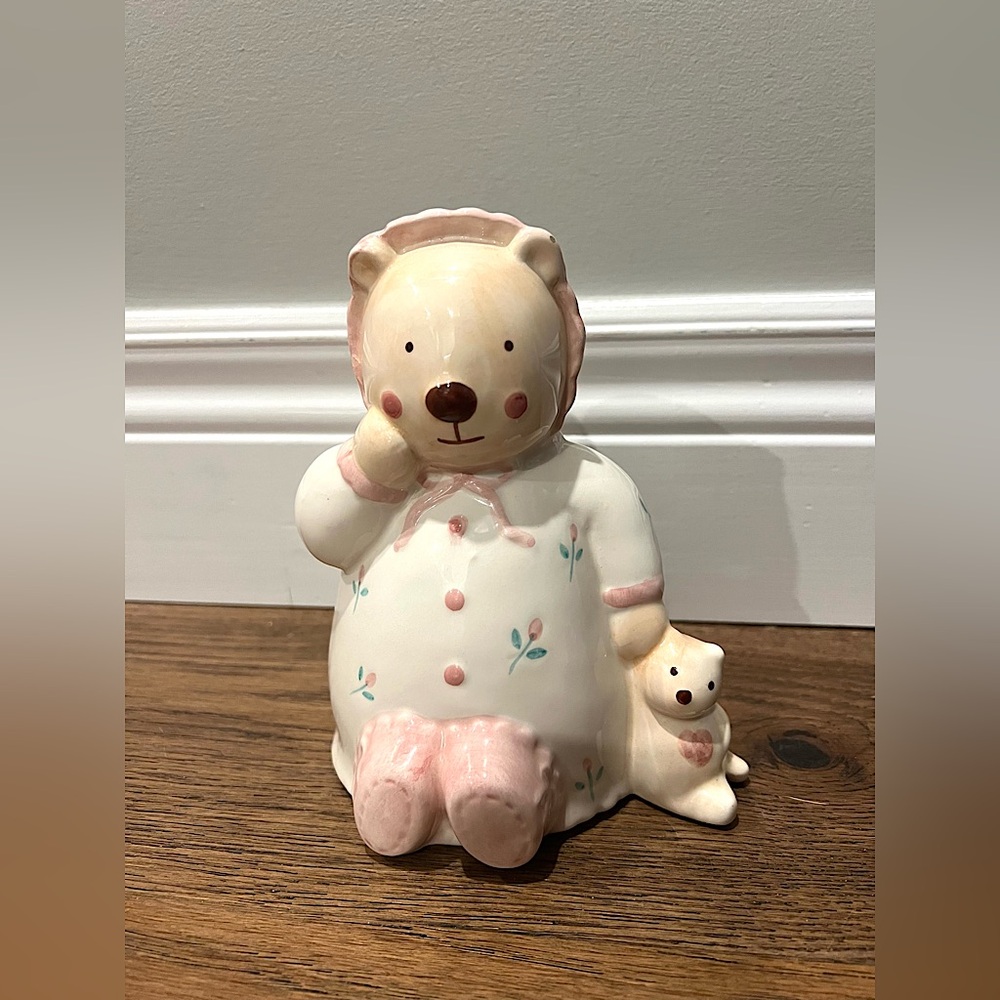 Vintage Teddy Bear money bank